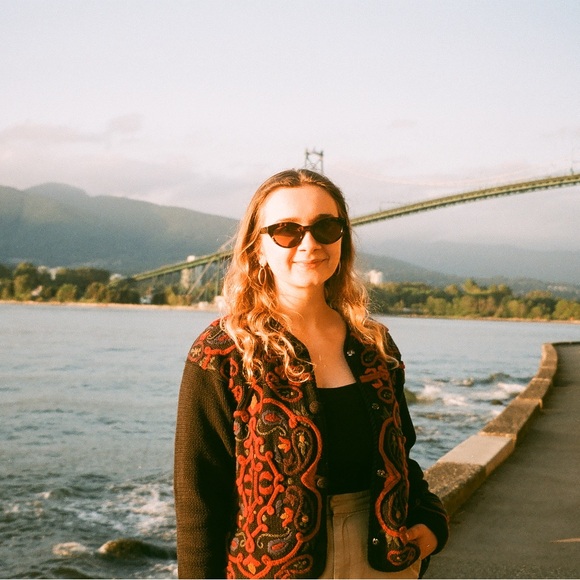 Vintage knitted cardigan - Picture 4 of 5